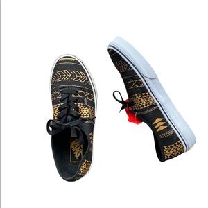 Vans Skate Aztec Low Top Canvas Sneakers